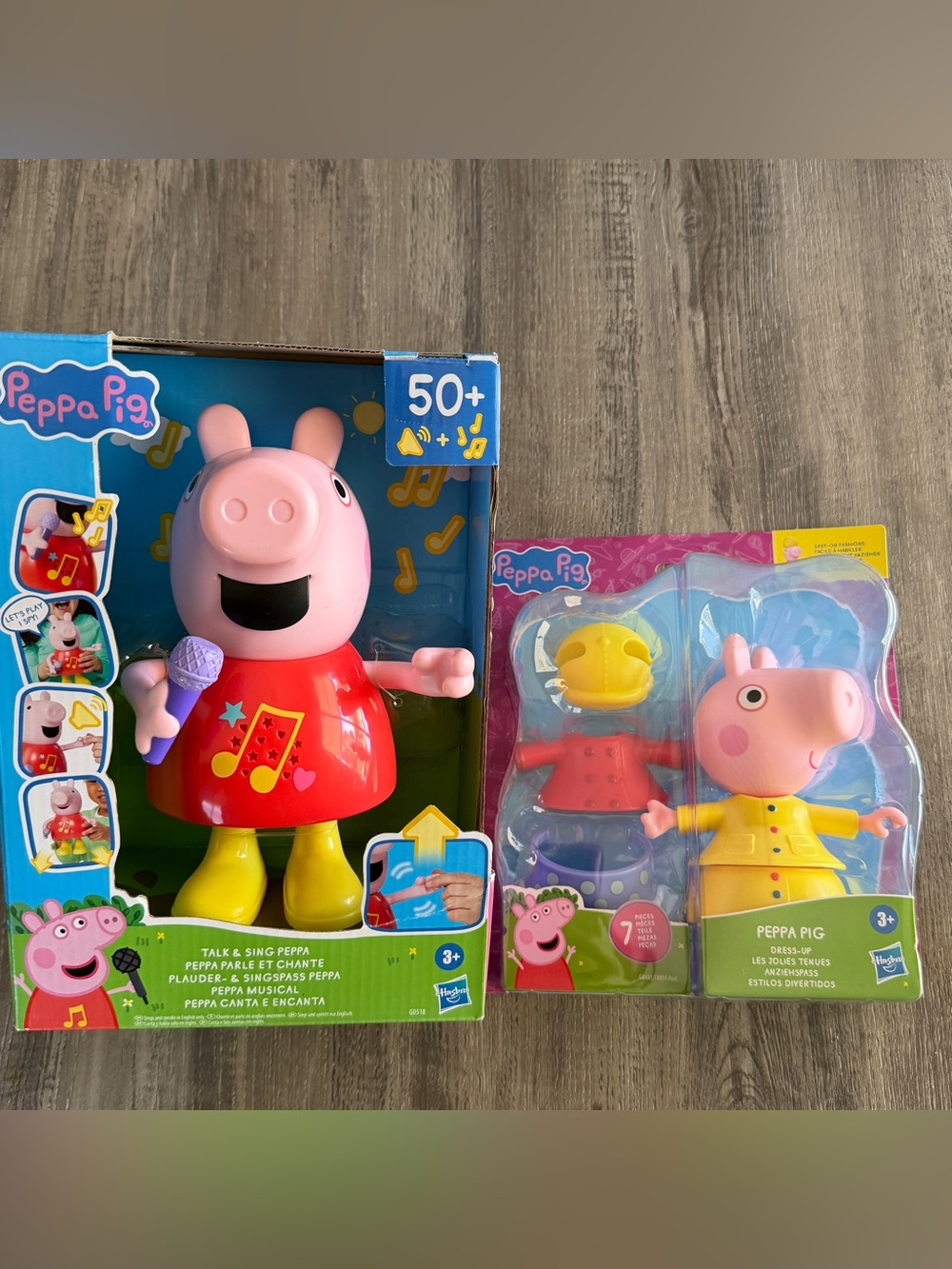 New peppa pig toy bundle
